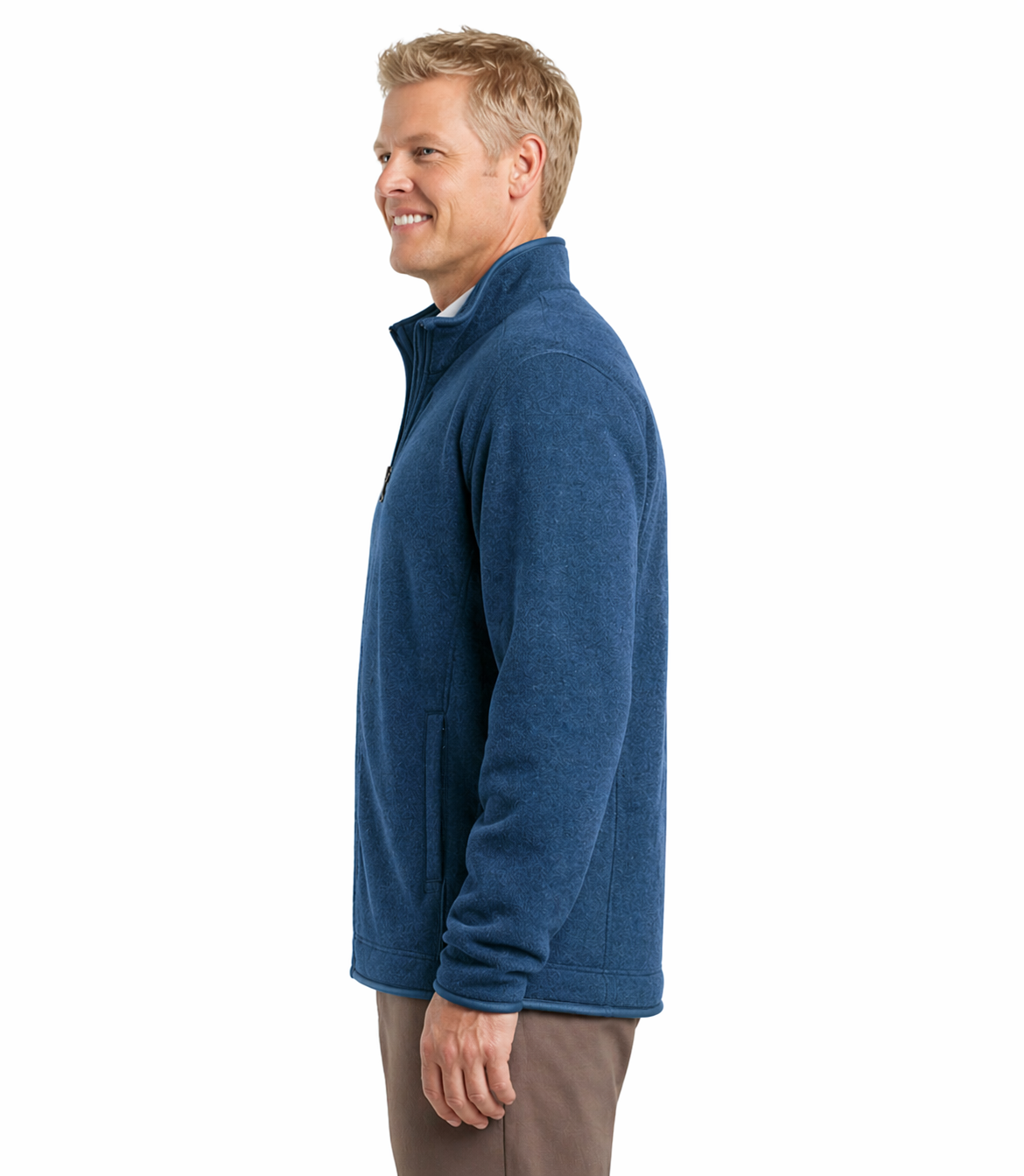 Red House Sweater Fleece Full-Zip Jacket - Image 3