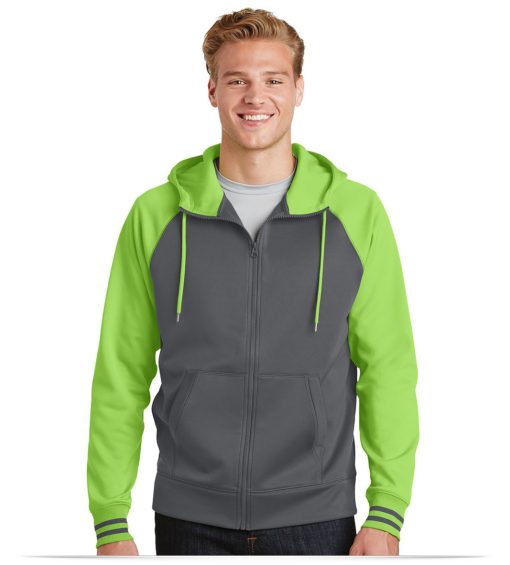 Personalized Sport-Tek Varsity Fleece Full-Zip Hooded Jacket