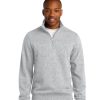 Embroidered Custom Logo on Sport-Tek 1/4-Zip Sweatshirt