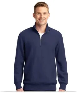 Custom Logo on Sport-Tek Heavyweight 1/4-Zip Pullover Sweatshirt