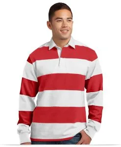 Customize Sport-Tek Long Sleeve Rugby Polo