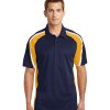 Customize Logo Sport Tek Tricolor Micropique Sport Wick Polo
