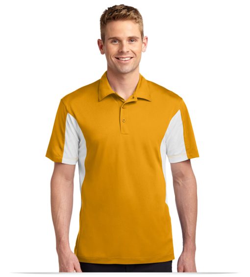 Sport-Tek Tall Side Blocked Sport-Wick Polo