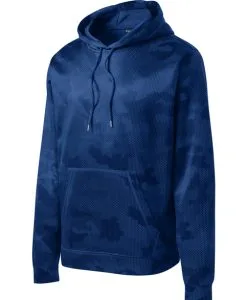 Alternative view of Sport-Tek CamoHex Fleece Hooded Pullover