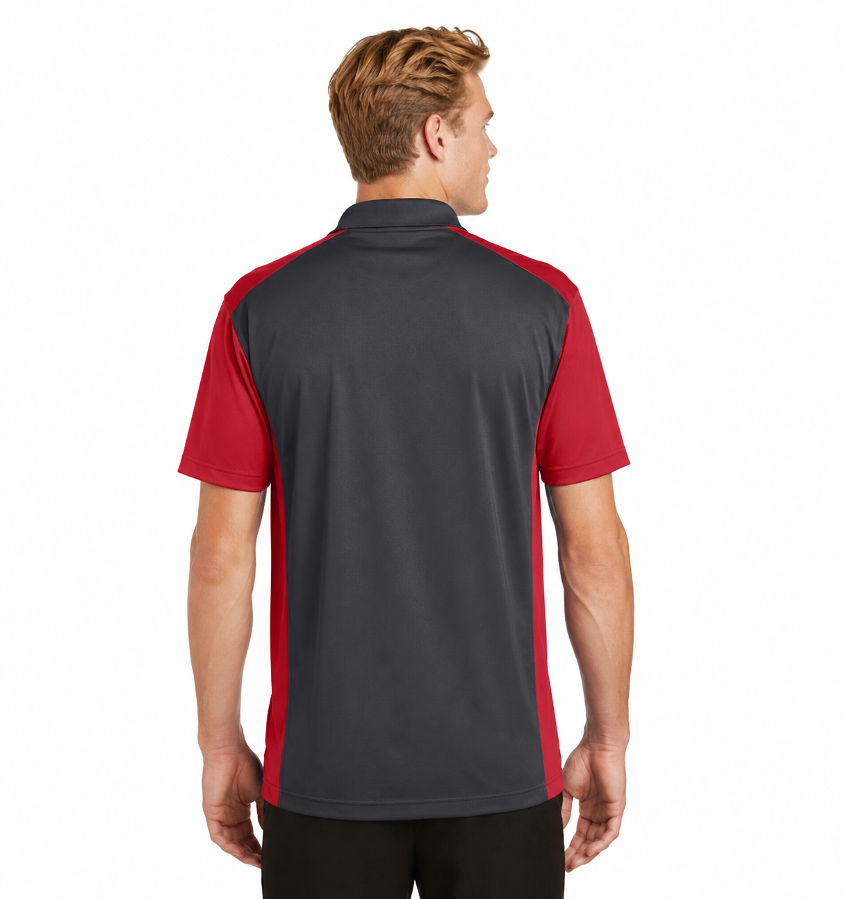 Sport-Tek Colorblock Micropique Polo - Image 4