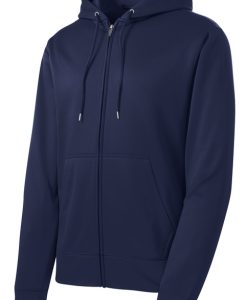 Alternative view of Sport-Tek Fleece Full-Zip Hooded Jacket