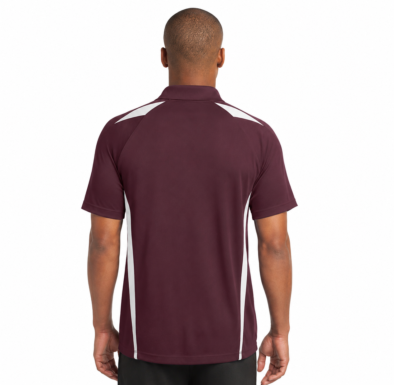 Sport-Tek Micro-Mesh Colorblock Polo - Image 4