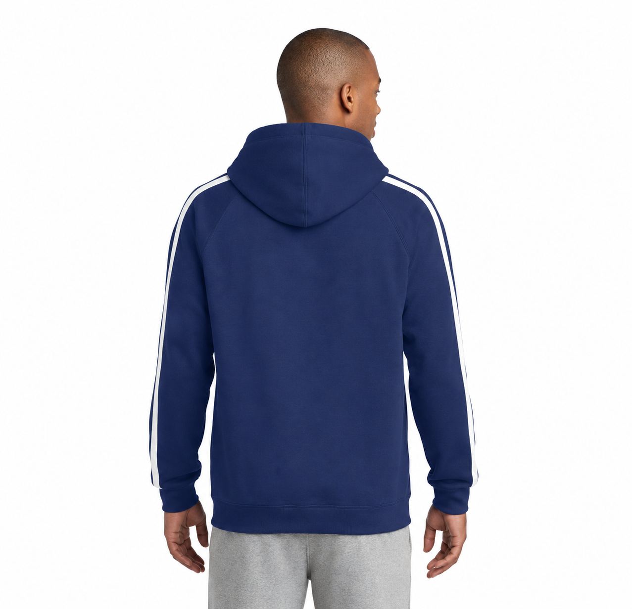Sport-Tek Sleeve Stripe Hooded Sweatshirt - Image 4