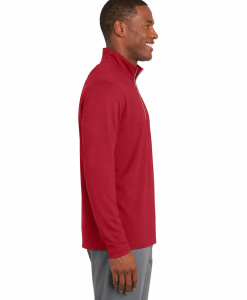 Alternative view of Sport-Tek Textured 1/4-Zip Pullover