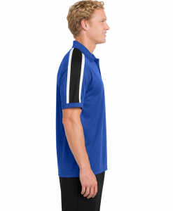 Alternative view of Sport-Tek Tricolor Shoulder Sport-Wick Polo