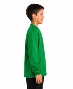 Alternative view of Sport-Tek Youth V-Neck Raglan Wind Shirt