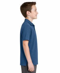 Alternative view of Sport-tek Youth RacerMesh Polo