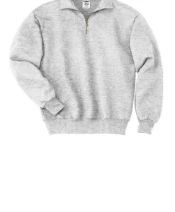 Alternative view of JERZEES 1/4-Zip Sweatshirt with Cadet Collar