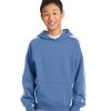 Customize Sport-Tek Youth Sleeve Stripe Pullover Hoodie