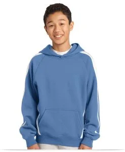 Customize Sport-Tek Youth Sleeve Stripe Pullover Hoodie