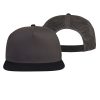 Otto Flat Visor Mesh Back Snapback Cap