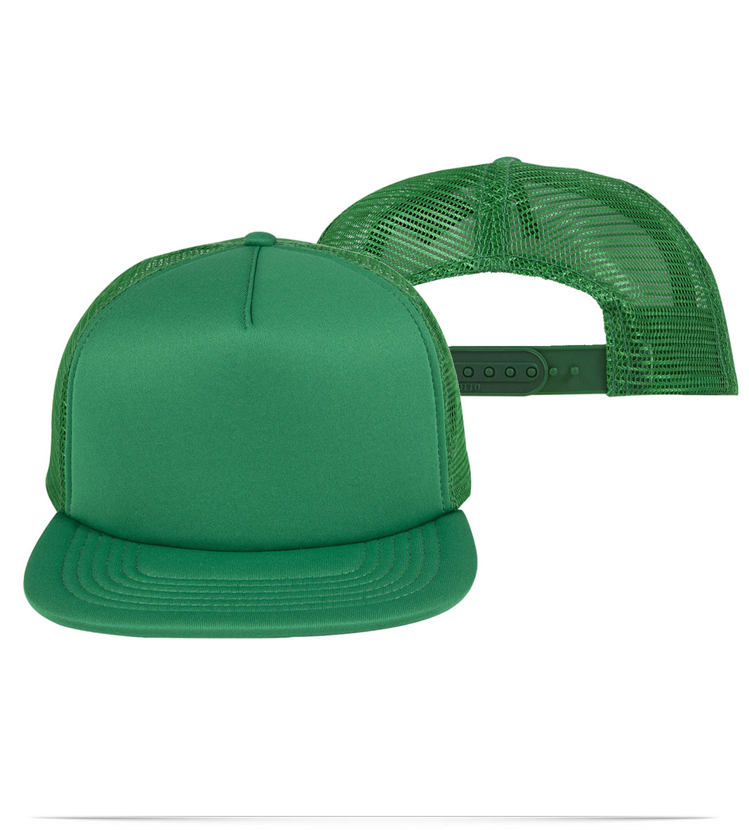 Green Otto Pro Style Mesh Back Snapback Cap
