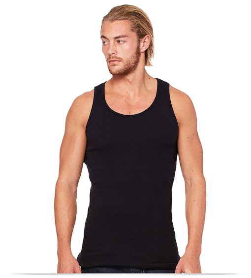 Bella + Canvas Men’s 2×1 Rib Tank
