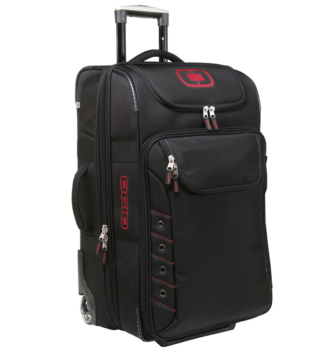 blacksgnlred Embroidered Ogio Canberra 26 Travel Bag