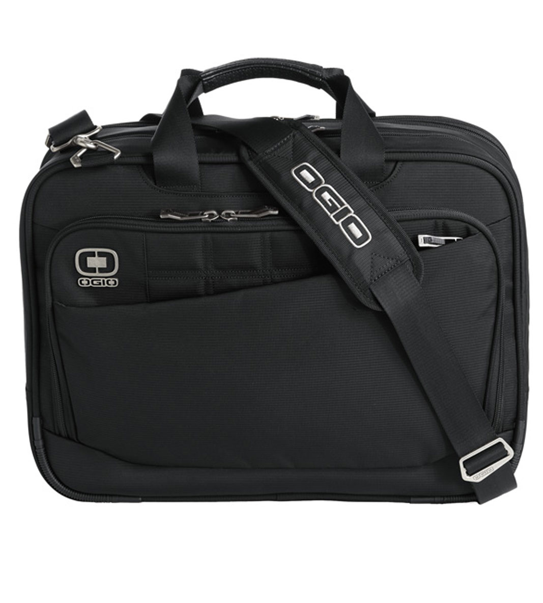 black Embroidered Ogio Element Messenger