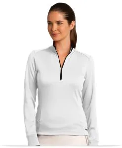 Ladies Dri-FIT 1/2-Zip Cover-Up