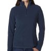Custom Columbia Ladies 1/4-Zip Fleece