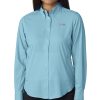 Custom Columbia Ladies Long-Sleeve Shirt