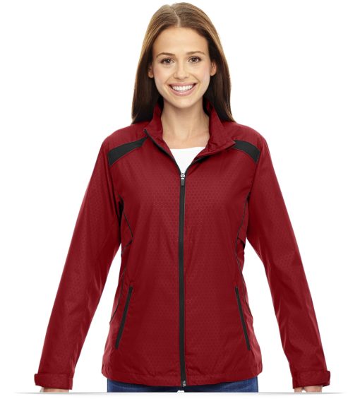 Custom Logo North End Ladies Polyester Jacket