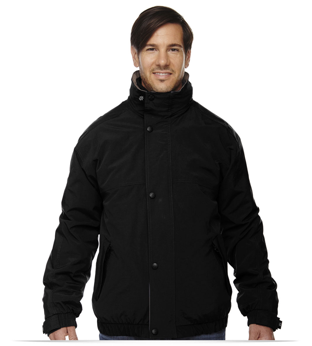 black North End Men’s 3-in-1 Bomber Jacket