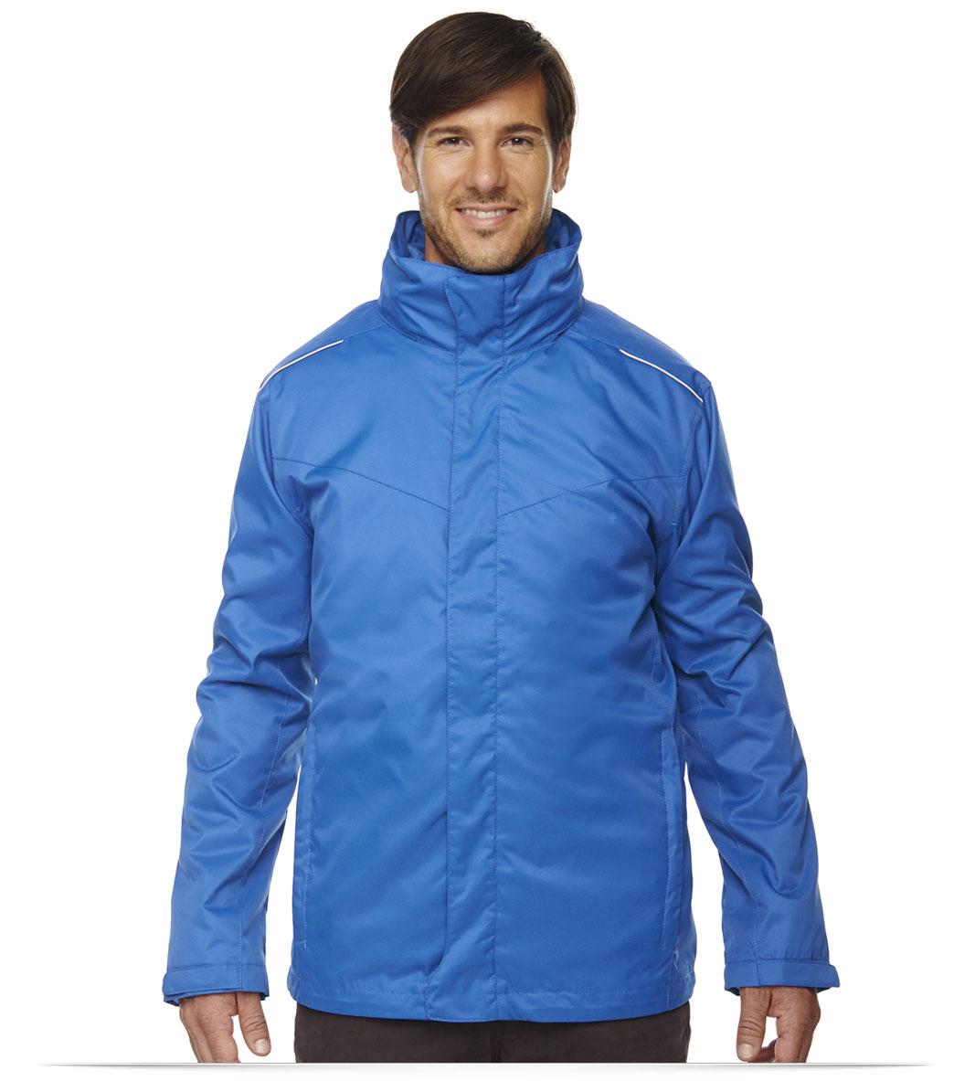 trueroyal Men’s 3-in-1 Jacket with Fleece Liner