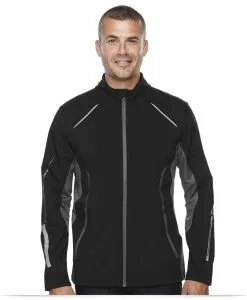Soft Shell Jacket with Laser Perforation