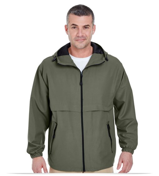 Ultra Club Microfiber Full-Zip Hooded Jacket