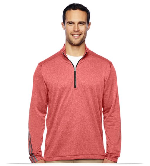 Adidas Golf Heather Quarter-Zip