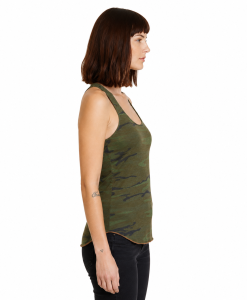 Alternative view of Alternative Eco-Jersey Racer Tank