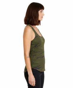 Alternative view of Alternative Eco-Jersey Racer Tank