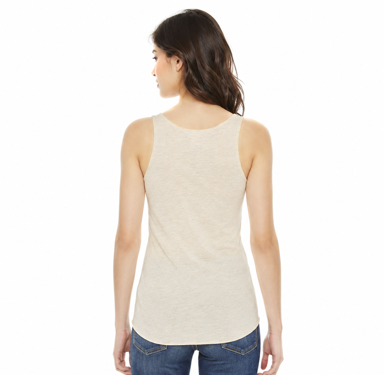 American Apparel Ladies Triblend Tank - Image 4