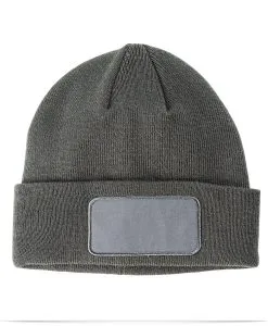 Big Accessories Patch Beanie