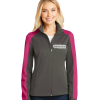 Design Custom Logo Embroidered Women's Softshell Coats