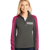 Design Custom Logo Embroidered Women's Softshell Coats
