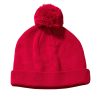 Big Accessories Pom Knit Beanie