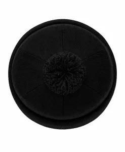Alternative view of UltraClub Knit Pom-Pom Beanie with Cuff