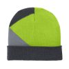 Port Authority Cuffed Colorblock Beanie