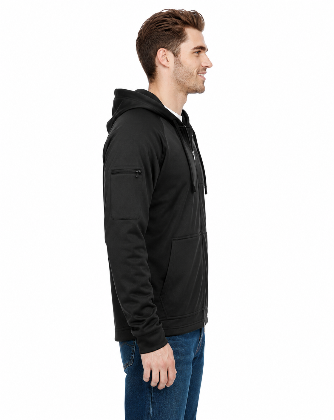 Dickies 7.4 oz. Tactical Full-Zip Fleece Jacket - Image 2