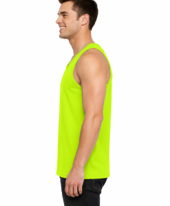 Alternative view of District Young Men's Cotton Ringer Tank