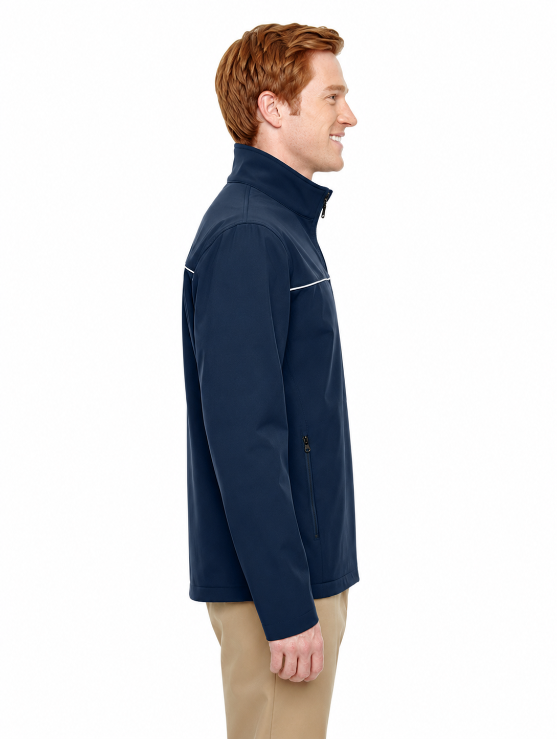 Harriton Men's Echo Soft Shell Jacket - Image 2