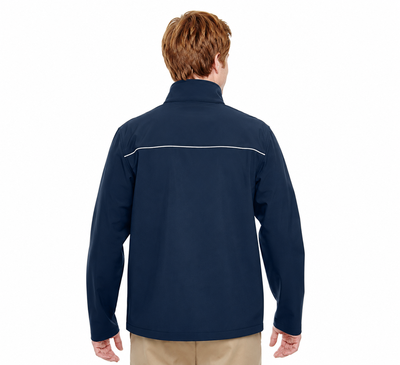 Harriton Men's Echo Soft Shell Jacket - Image 4