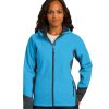Port Authority Ladies Hooded Soft Shell Jacket