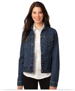 Port Authority Ladies Denim Jacket