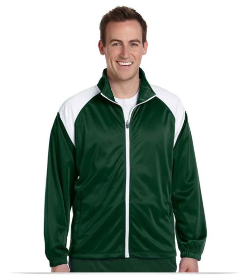Harriton Men’s Tricot Track Jacket