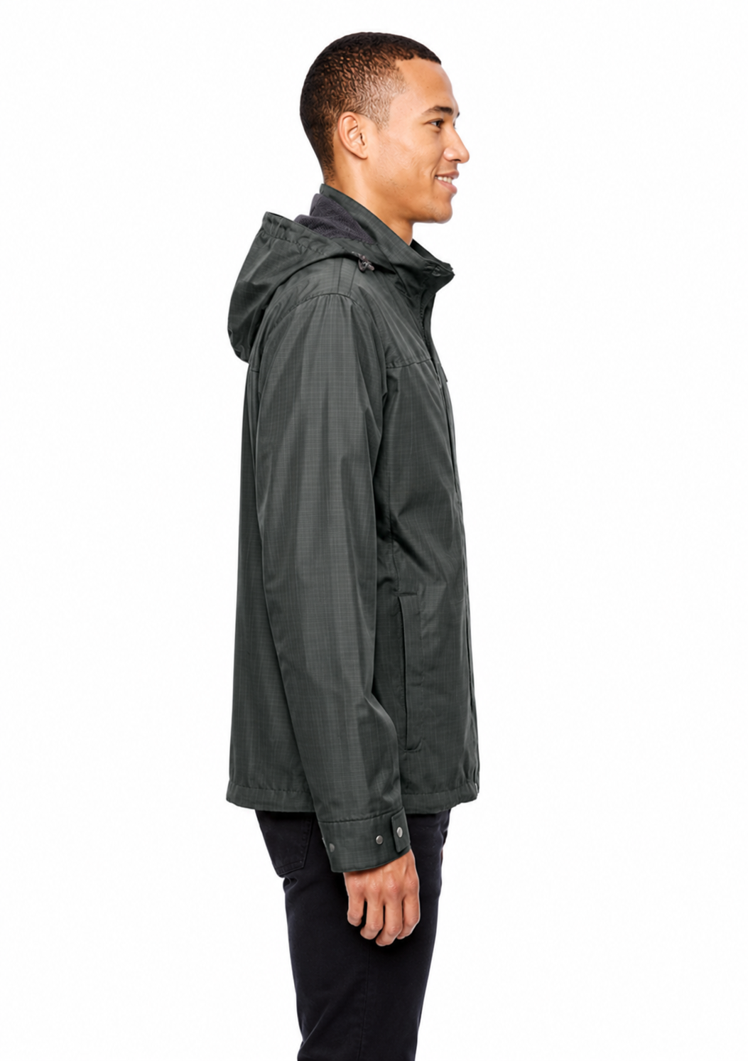 North End Lightweight Jacket with Pattern - Image 2